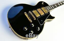 Super RARE 1970 Gibson Les Paul Custom 3-Pickup BLACK BEAUTY ORIGINAL Vintage