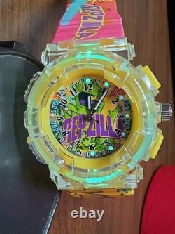 Super RARE Fumi Rugrats Reptar Repzilla Light Effects Watch Vintage Works NOS