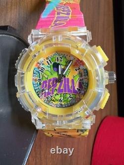 Super RARE Fumi Rugrats Reptar Repzilla Light Effects Watch Vintage Works NOS