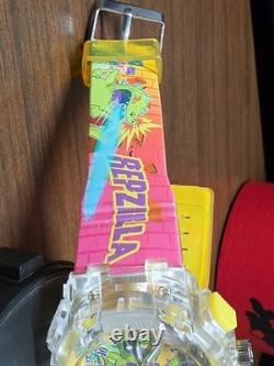 Super RARE Fumi Rugrats Reptar Repzilla Light Effects Watch Vintage Works NOS