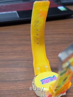 Super RARE Fumi Rugrats Reptar Repzilla Light Effects Watch Vintage Works NOS