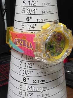 Super RARE Fumi Rugrats Reptar Repzilla Light Effects Watch Vintage Works NOS