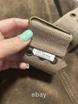 Super RARE Juicy Couture Vintage Y2K Green Terry Mini Dress Back Butt Pockets M
