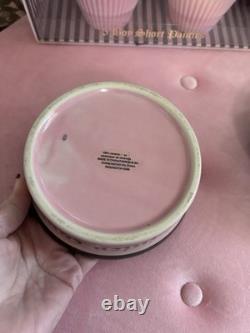 Super RARE VINTAGE Juicy Couture Ceramic Pet Bowls FOR NICE DOGS WHO LIKE STUFF