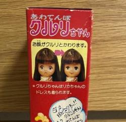 Super RARE VINTAGE TAKARA Licca-chan's friend face changes Kururi-chan 1970s