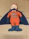 Super RARE Vintage 70s BUD MAN BUDWEISER BEER STUFFED DOLL PLUSH ADVERTISING 15