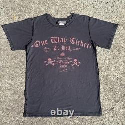 Super RARE Vintage 90's Lip Service One Way Ticket To Hell Los Angeles USA Made