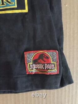 Super RARE Vintage 90s Universal Studios Jurassic Park Tshirt Child Size with Tag