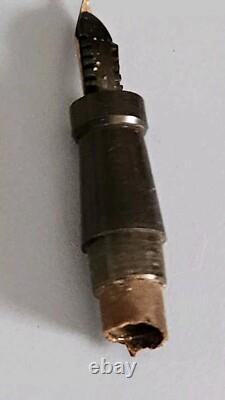 Super RARE Vintage AUTOCRAT Self Filler Fountain Pen withWarranteed 14K #4 Nib
