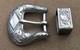Super RARE Vintage Antique Sterling Silver Desmond's LA CA Ranger Belt Buckle