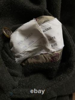 Super RARE Vintage Aquascutum Wool Dark Green Cape Coat 10R M