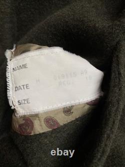 Super RARE Vintage Aquascutum Wool Dark Green Cape Coat 10R M