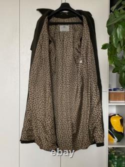 Super RARE Vintage Aquascutum Wool Dark Green Cape Coat 10R M