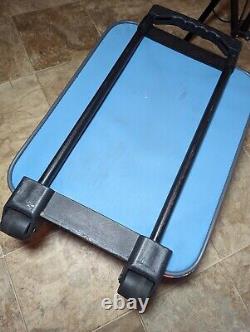 Super RARE Vintage Cat Dog Kids Roller Suitcase With Original Plush Pencil Case