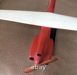 Super RARE Vintage KD2R-4 Radio Controlled Target Drone Desk Model Wood Plane