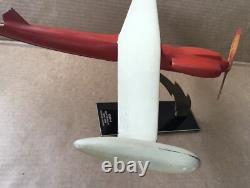 Super RARE Vintage KD2R-4 Radio Controlled Target Drone Desk Model Wood Plane