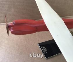 Super RARE Vintage KD2R-4 Radio Controlled Target Drone Desk Model Wood Plane