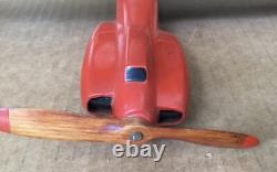 Super RARE Vintage KD2R-4 Radio Controlled Target Drone Desk Model Wood Plane