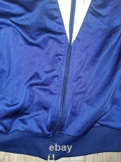 Super RARE Vintage Late 80's Early 90s Nike Red White Blue Zip Track Jacket XL