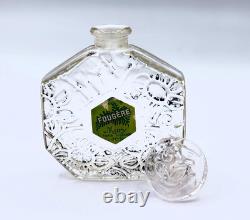 Super RARE Vintage Mury Paris France Fougere Perfume Bottle