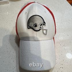 Super RARE! Vintage Nike Tailwind Hat 2 tone Ohio state FITTED Stripped VG cond