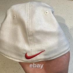 Super RARE! Vintage Nike Tailwind Hat 2 tone Ohio state FITTED Stripped VG cond