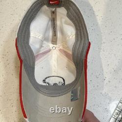 Super RARE! Vintage Nike Tailwind Hat 2 tone Ohio state FITTED Stripped VG cond