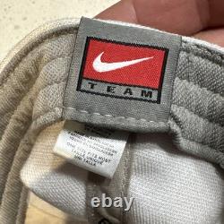 Super RARE! Vintage Nike Tailwind Hat 2 tone Ohio state FITTED Stripped VG cond