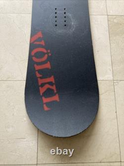 Super RARE Vintage VOLKL RIOT SQUAD 157 SNOWBOARD? Freestyle 2000s