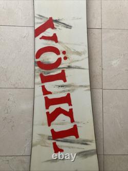 Super RARE Vintage VOLKL RIOT SQUAD 157 SNOWBOARD? Freestyle 2000s