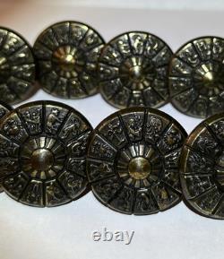 Super RARE vintage Ajax Zodiac Knobs (set of 10)