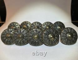 Super RARE vintage Ajax Zodiac Knobs (set of 10)