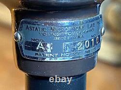 Super Rare 1940's ASTATIC LAB CORP Model A Microphone, working withstand & cable