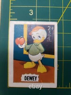 Super Rare 1956 Walt DISNEY Card#35 Antique Barratt Mickey Mouse Cigarettes Old