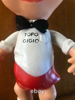 Super Rare 1963 Vintage TOPO GIGIO Maria Perego Rubber Doll 11.75