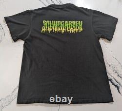 Super Rare 1991 VTG Soundgarden Badmotorfinger Promo Shirt Single Stitch Grunge