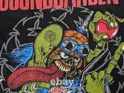 Super Rare 1991 VTG Soundgarden Badmotorfinger Promo Shirt Single Stitch Grunge