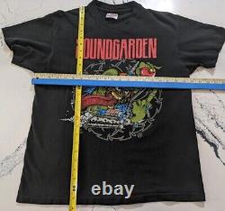 Super Rare 1991 VTG Soundgarden Badmotorfinger Promo Shirt Single Stitch Grunge