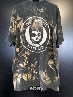 Super Rare 90 S Vintage MISFITS T shirt Vintage Size XL No. Mv1249