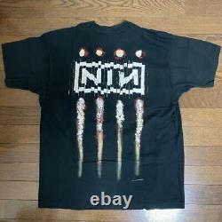 Super Rare'90s Nine Inch Nails Vintage T-Shirt XL