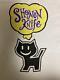 Super Rare 90s Shonen Knife XL White Cat Cat Vintage T-Shirt Bang T