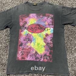 Super Rare 90s Soundgarden Vintage T-shirt Tour T-shirt Black