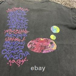 Super Rare 90s Soundgarden Vintage T-shirt Tour T-shirt Black