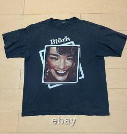 Super Rare 90s vintage bjork Vintage T Shirt Bj rk No. Mv907