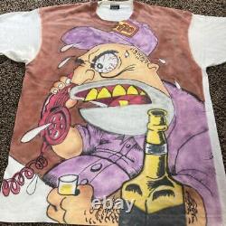 Super Rare Airbrush Art T Vintage T Vintage T Made in USA Made in USA