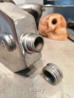 Super Rare Antique Skull Coffin Flask Vintage