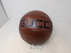 Super Rare Authentic Gucci Vintage Basketball Logo Brown Black (US)