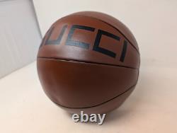 Super Rare Authentic Gucci Vintage Basketball Logo Brown Black (US)