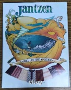 Super Rare! Bill Ogden Vintage Jantzen Surf Ad Hand-Drawn Color Template 1970's