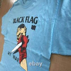 Super Rare Black Flag BLACK FLAG 90's Vintage T-shirt T-shirt
